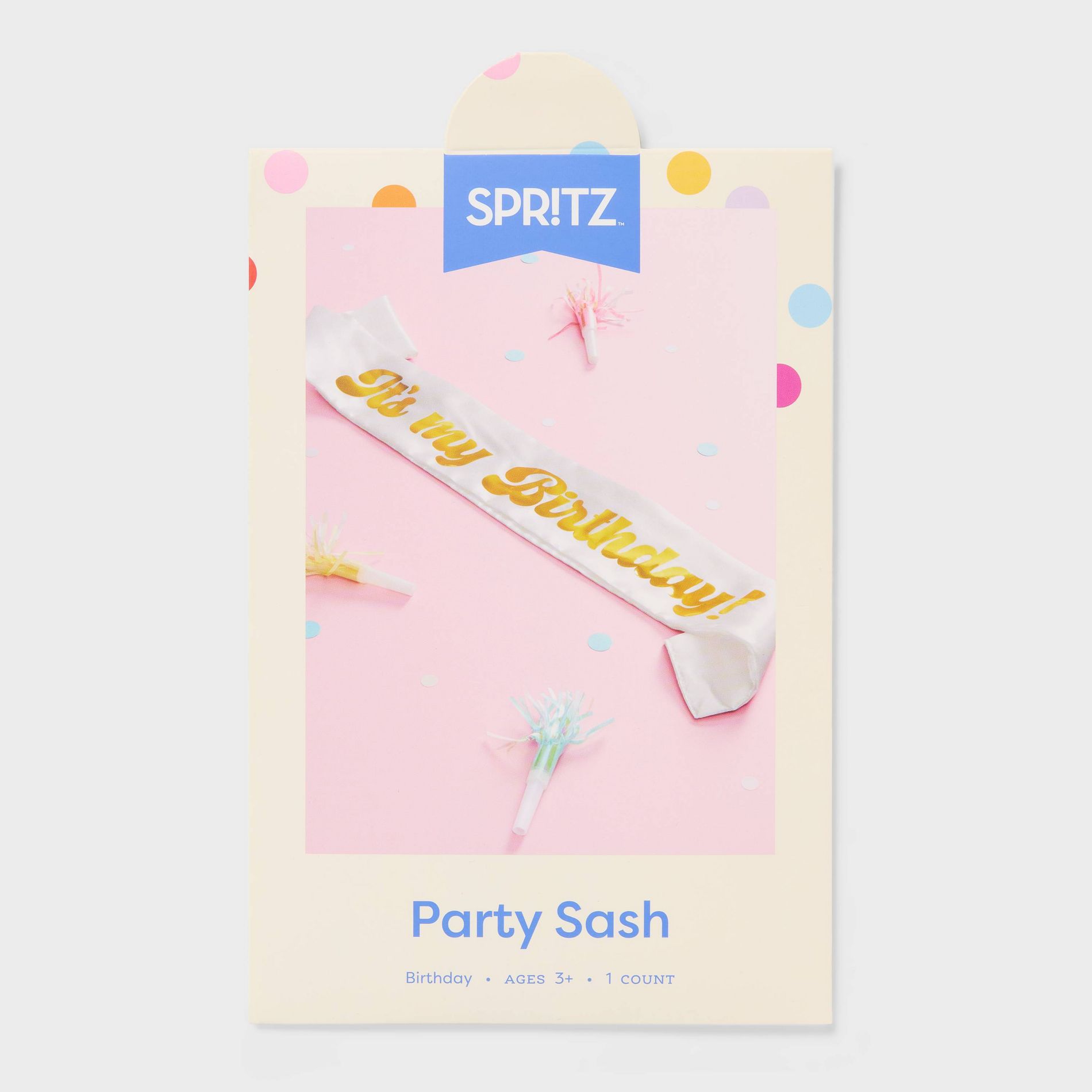 "It's My Birthday" Wearable Party Sash - Spritz™