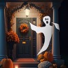 Joyfy Halloween Tree Wrap Ghost Decoration, 53'' Bendable Tree Wrap Ghost Prop, Scary Party Gifts Decor, Porch Yard Garden Tree Holiday Supplies - 2 of 4