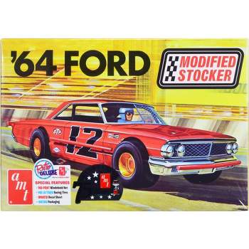 Skill 2 Model Kit 1964 Ford Galaxie "Modified Stocker" 1/25 Scale Model by AMT