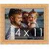 PosterPalooza | 14x11 Modern Bamboo Picture Frame, UV Acrylic, 5 Finishes - 2 of 4