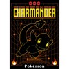 Women's Pokemon Charmander Retro Grid T-Shirt - 2 of 4