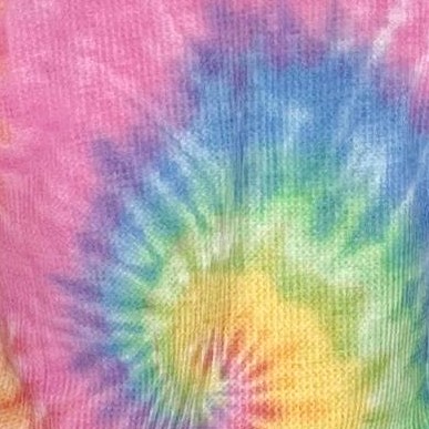 tie dye pastel