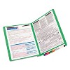 Smead Heavyweight Colored End Tab Fastener Folders, 0.75" Expansion, 2 Fasteners, Letter Size, Green Exterior, 50/Box - 4 of 4