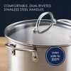 Rachael Ray 6qt Professional Stainless Steel Induction Stockpot with Lid Silver - 4 of 4