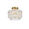 Elegant Lighting Emilia 12 inch Flush Mount in Satin Gold - 3 of 4