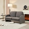 NicBex 59 Inch Loveseat Sofa Mid-Century Upholstered Lounge Couch with Soft Cushion for Living Room,Apartment - 3 of 4