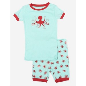Leveret Short Sleeve Animals Cotton Pajamas   - 1 of 1