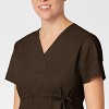 Wink WonderWORK Maternity Mock Wrap Scrub Top - 4 of 4