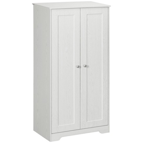 Solid Wood Pantry Storage Cabinet, Freestanding Kitchen Cupboard