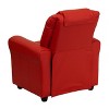 Emma and Oliver Contemporary Kids Recliner with Cup Holder and Headrest - 4 of 4