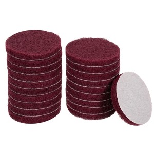 Unique Bargains Drill Power Brush Flexible Waterproof Cleaning Scouring Pads 20 Pcs - 1 of 4
