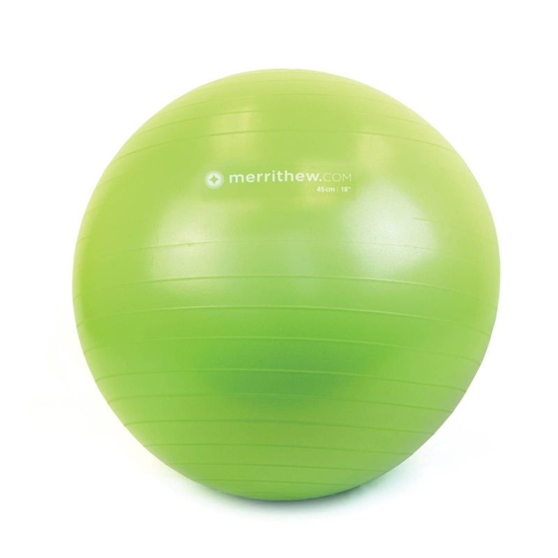 Merrithew Kids&#39; Stability Ball with Pump - Lime (45cm), 1 of 5