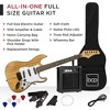 Best Choice Products 39in Full Size Beginner Electric Guitar Kit with Case, Strap, Amp, Whammy Bar - image 2 of 4