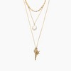 Bearfruit Jewelry Debra Triple Layered Necklace with Cultured Pearl Pendant - 3 of 3