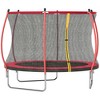 Soozier Outdoor Trampoline with Net Enclosure, Curved Poles and Safety Spring Cover, ASTM Approved - 4 of 4