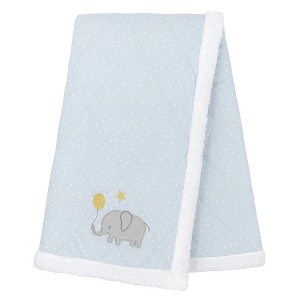 Living Textiles|Stroller Blanket - Mason Elephant - 1 of 1