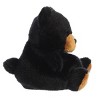 Aurora Palm Pals 5" Sleepy Bear Black Stuffed Animal - 3 of 4