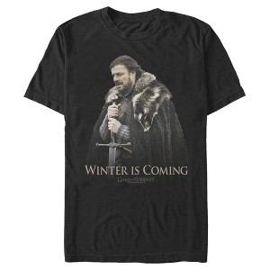 Men's Game of Thrones Stark Knows Winter T-Shirt - 1 of 4