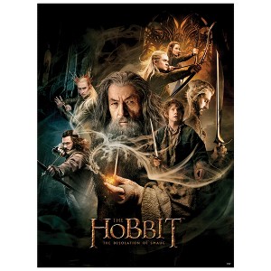 The Hobbit Smaug Poster 500 Piece Jigsaw Puzzle 16" x 21.5" - 1 of 4