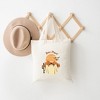 City Creek Prints Boo Haw Country Canvas Tote Bag - 15x16 - Natural - 2 of 2