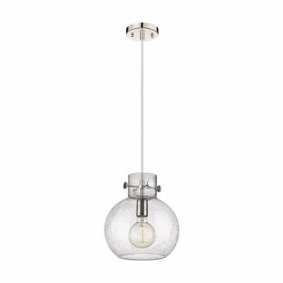 Newton Sphere - 1 Light Pendant In Industrial Style-11.13 Inches Tall and 10 Inches Wide
