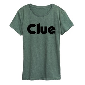Women's - Clue - Clue Logo Short Sleeve Graphic T-Shirt - 1 of 4