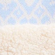 Women's High Pile Faux Fur Jacket - All In Motion™ Blue/Ivory M : Target