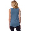 Rekucci Women's Soft Jersey Knit Sleeveless Tank Top – Casual & Versatile Everyday Wear - 3 of 3