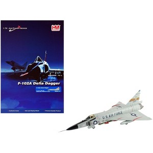 Convair F-102A Delta Dagger Interceptor Aircraft US Air Force "Air Power Series" 1/72 Diecast Model by Hobby Master - 1 of 4