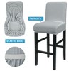 PiccoCasa Stretch Bar Pub Counter Height Side Chair Covers - 3 of 4