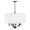 Capital Lighting Peyton 6 - Light Pendant in  Matte Black - 2 of 4
