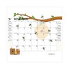Academic Year Recycled Honeycomb Desk Pad Calendar, 22 x 17, White/Multicolor Sheets, 12-Month (Aug to July): 2024 to 2025 - 2 of 4