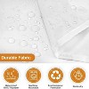 LunaLulinlk No Hooks Hookless 72x72 inch Shower Curtain - 4 of 4