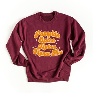 Simply Sage Market Pumpkin Spice Makes Mama Nice Sweatshirt - 1 of 4