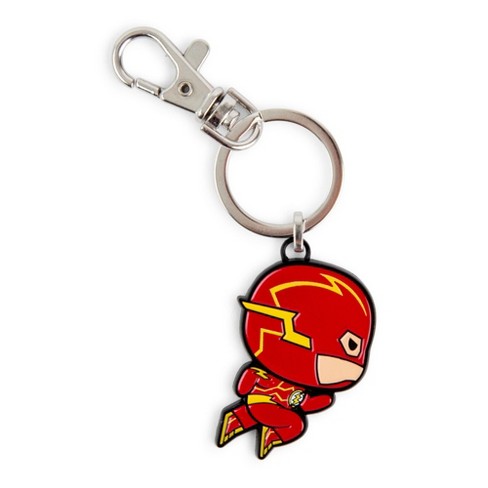 SalesOne LLC DC Comics The Flash Chibi Character Metal Keychain