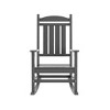 WestinTrends  2-Piece Classic Porch Rocking Chair With Side Table Set - 4 of 4