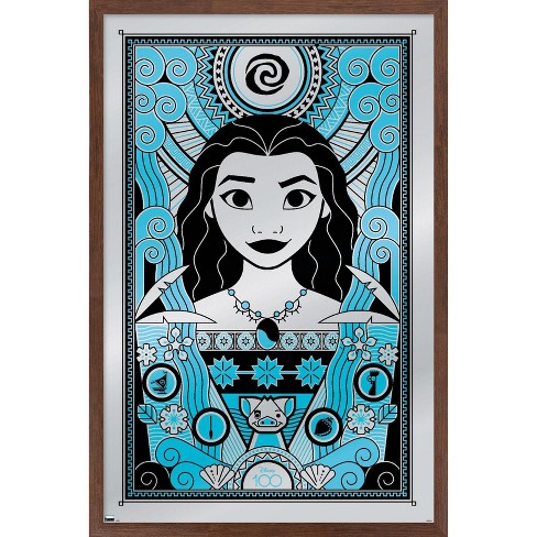 Trends International Disney 100th Anniversary - Deco-luxe Moana 