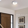 Claxy LED Flush Mount Ceiling Light White 4000K 10W 8-inch Round - 3 of 4