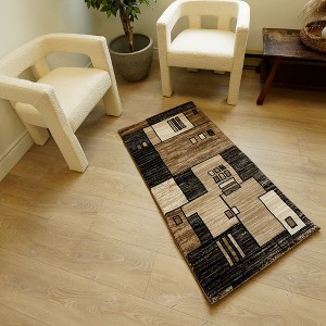 Rug Branch Modern Geometric Checkered Indoor Rug - 1 of 4