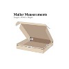 Box Partners Deluxe Literature Mailers 16" x 10" x 2 3/4" Kraft 50/Bundle MFL16102K - 2 of 2