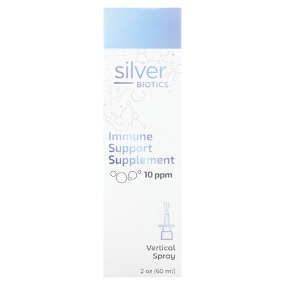 American Biotech Labs Silver Biotics, Immune Support Supplement, 10 ppm, 2 oz (60 ml)