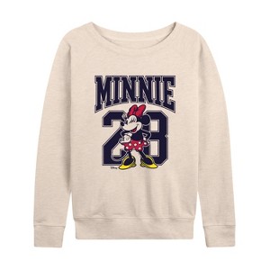 Women's - Disney - Minnie Mouse Lightweight French Terry Slouchy - 1 of 4