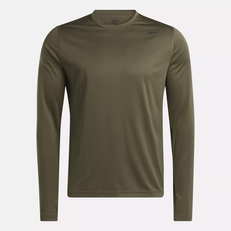 Reebok Training Long Sleeve Tech T-Shirt Mens Athletic T-Shirts, 4 of 6