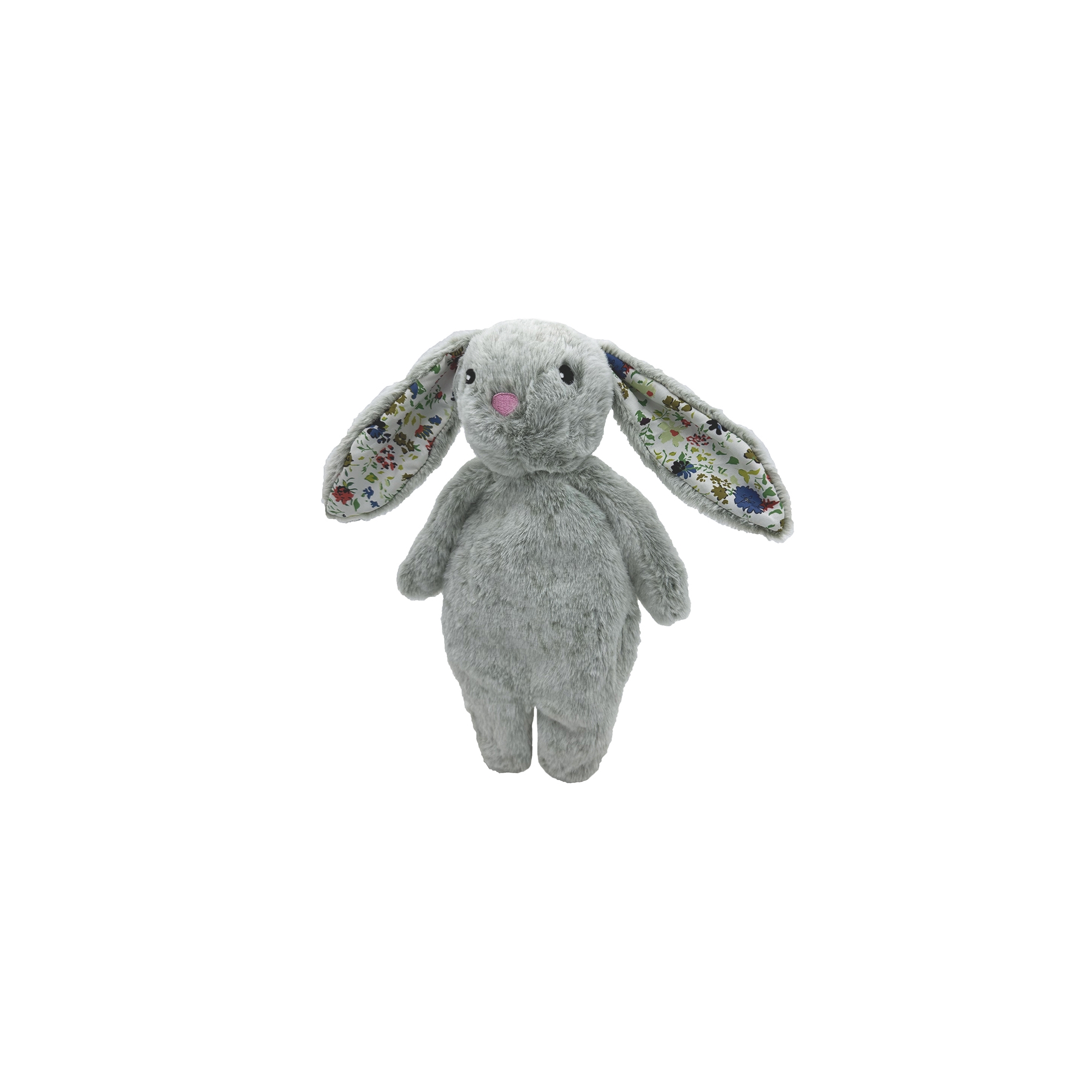 Petlou Floppy Rabbit Animal Plush Squeak Dog Chew Dog Toy - 13"