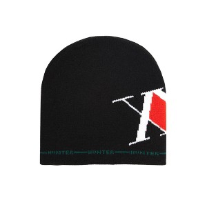 Hunter X Hunter Hunters Association Black Skull Beanie - 1 of 3