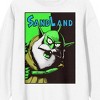 Sand Land Thief Teaser Art Adult White Crew Neck Long Sleeve Sweatshirt - 3 of 4