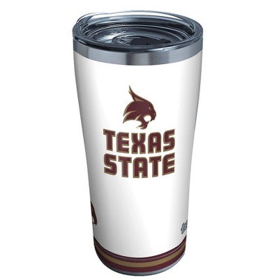 NCAA Texas State Bobcats 20oz Arctic Stainless Steel Tumbler