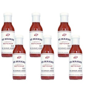 Yo Mama's Foods Spicy Ketchup - Case of 6/14 oz - 1 of 3