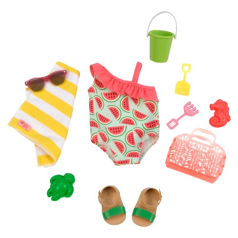 Our Generation Swimsuit Outfit for 18" Dolls - Slice of Fun - image 1 of 3