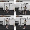 ODK 2000 LBS Power Cage,Multi-Function Power Rack with Cable Cross-Over System,Squat Rack with LAT Pull Down System for Home Gym - 4 of 4